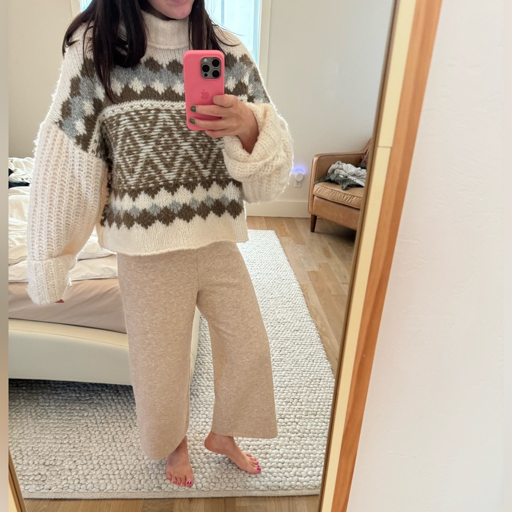 Free people cropped sweater